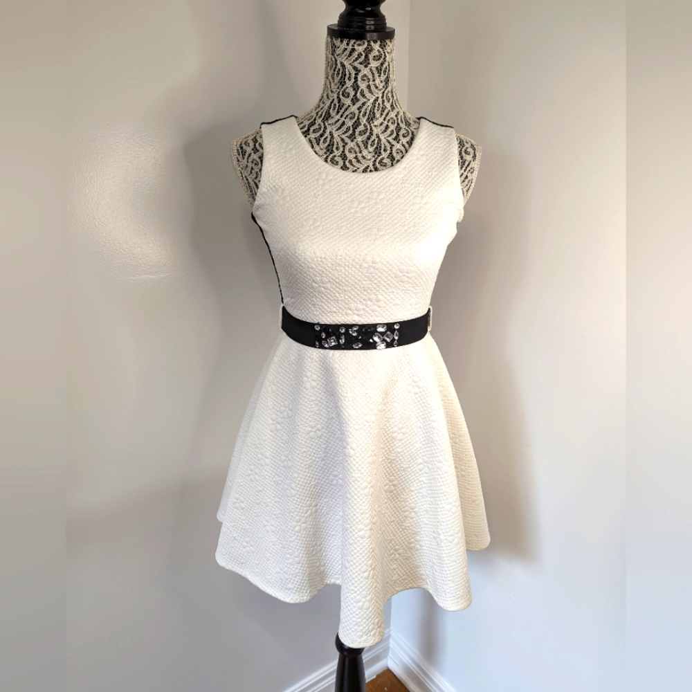 Btween Black and White Midi Dress!